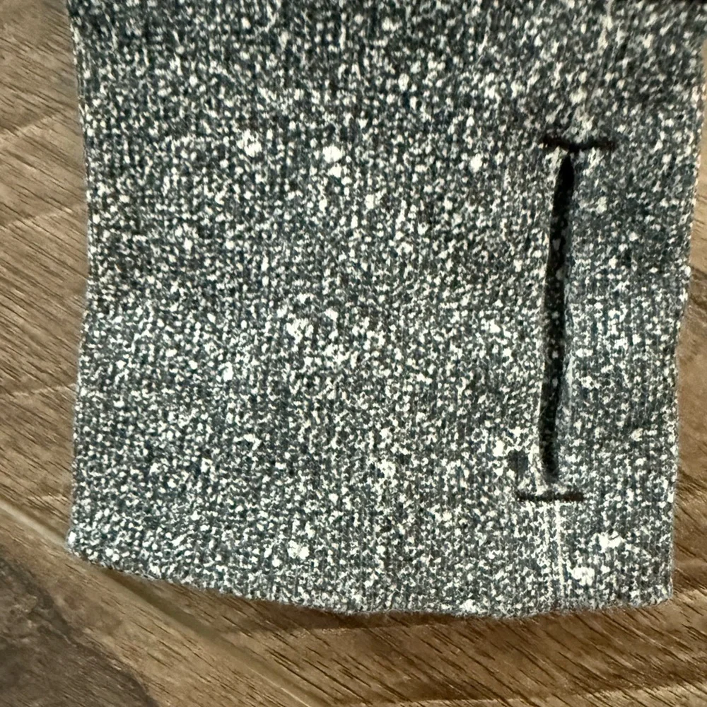 Lululemon Scuba Speckle Gray Full Zip-Up Hoodie - Picture 3 of 8
